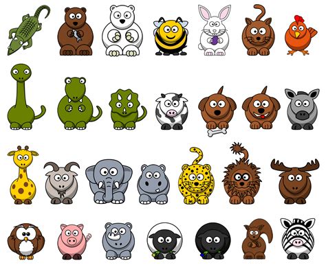 Animal Cartoon Clipart Images .